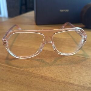 Tom Ford rose quartz aviator sunglasses